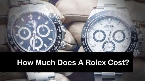 how.much does a rolex cost